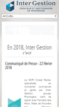 Mobile Screenshot of inter-gestion.com
